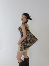 LEOPARD SHOPPER BAG