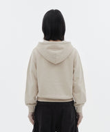 ミッドナイトホースグラフィック ジップパーカー_Beige