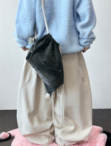 ドイングツーポケットフリースバルーンワイドパンツ🖤🤎 4カラー