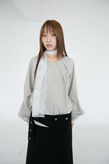 flower lace scarf(2colors)