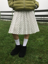 Dot Flow Midi Skirt (2c)