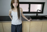 soft flower sleeveless top(3colors)