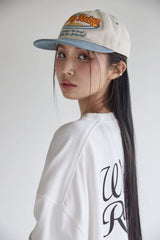 Toning Color Patch Retro Ball Cap