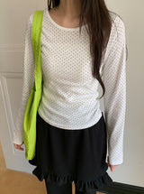 Chiro Layered Dot Long Sleeve Tee