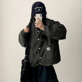 Eddy Tab tick pocket fleece jacket