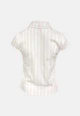 Rosé Spring Stripe Shirt