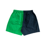 SEMI WIDE HALF PANTS (UNISEX)_SYS3PT04GN