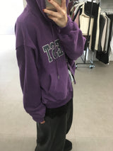 レタリングフリースフーディージップアップ (3 Colors)