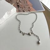 hvv Heart Bold y2k Volume Heart Necklace