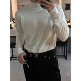[MUSCLE FIT] Curved line half pola sleeves(3color)