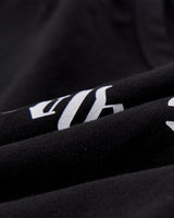 Mwoong ベーシッククロップTシャツ(ブラック)