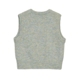 FLUFFY KNIT VEST (2 COLORS)