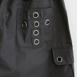 Punch Eyelet Bermuda Pants