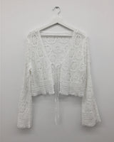 Schiele Crochet Bolero (2color)