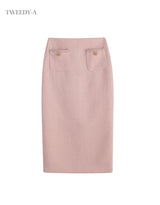 Sally Gold Burton Tweed Two-Piece Set-Up Short/Long ver