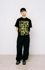アイアムパンクTシャツ - ブラック