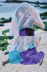 FOREST LONG SKIRT (PURPLE)