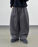 Nover Back Patch Fleece Sweat Pants