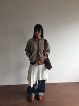 Melting Stripe Hooded Zip-Up (3color)