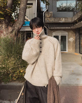Tessie Stitch High Neck Two-Way Knit