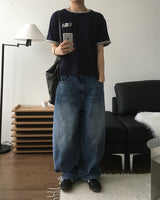 Root Balloon Denim Pants