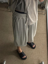 ASCLO Color Pleats Short Pants (4color)