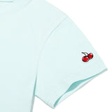 シグネチャービックチェリークロップTシャツ【ライトミント】