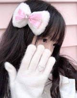 princess house 手袋 - white