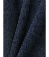 Round denim pants