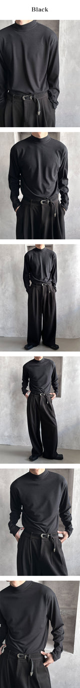 [F/W] Comfort half pola knit(5color)