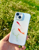 [lychee wave koi goldfish hard case]