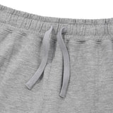 COLOR MIX RIBBON HALF PANTS [MELANGE GRAY]