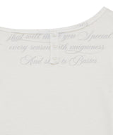ss bt sl Tシャツ(white)