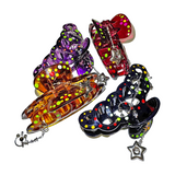 Trippy dot hairpin (4color)