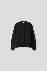 Hachi flow collar knit