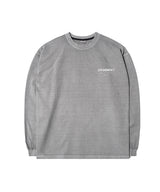 TLピグメントシンプルロングスリーブ（グレー）