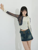 Y2K See-through Multi Layer Top