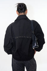 Parts back-stud bomber jacket