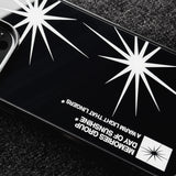 Radiant Days Graphic Phone Case (Glass_BK)