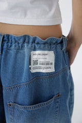 TENCEL WIDE DENIM PANTS (BLUE)