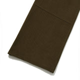 Western boots cut work pants / Khaki