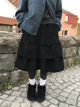 ハグコーデュロイフリルスカート (2c)