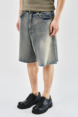 Milky Bermuda Denim Shorts