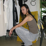 シングルバックルスリーブレス_khaki