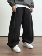 Pinch Side Snap Sweat Pants 6C