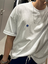 LMN アンドボクシーフィットスマイルショートスリーブTシャツ (4 colors)