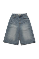 Summer Denim Bermuda Pants