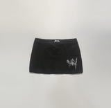 Ludena Tattoo Low-Waist Skirt
