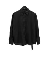 Yunseul Flare Belt Strap Shirt