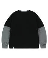 バナーロゴレイヤードLS Tシャツ